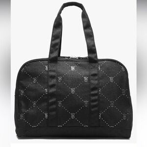 Victoria's Secret Black Rhinestone Tote Bag